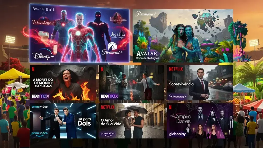 Franquias de Marvel, Avatar e Vale Tudo Dominam o Streaming